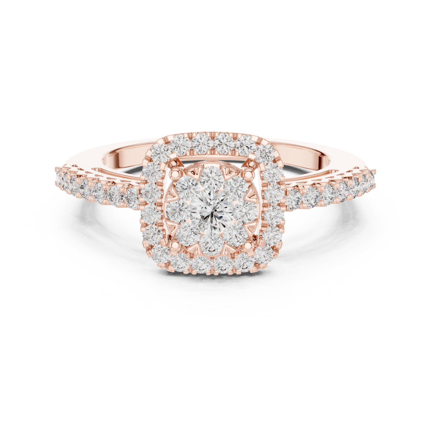 cushion-14k rose gold|cushion-18k rose gold