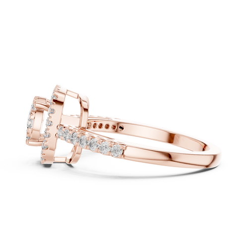 Load image 1 in gallery view. cushion-14k rose gold|cushion-18k rose gold