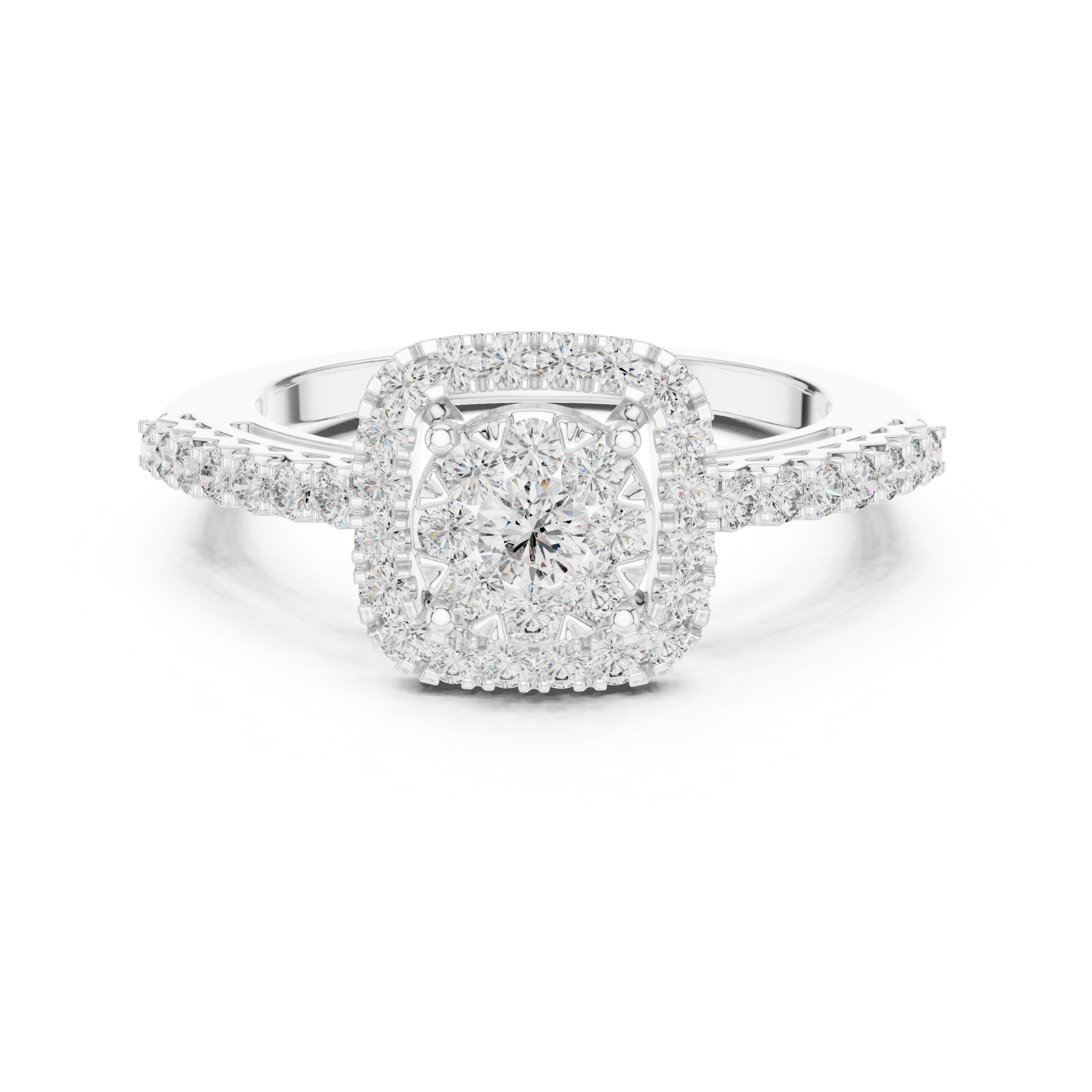 cushion-14k white gold|cushion-18k white gold|cushion-platinum