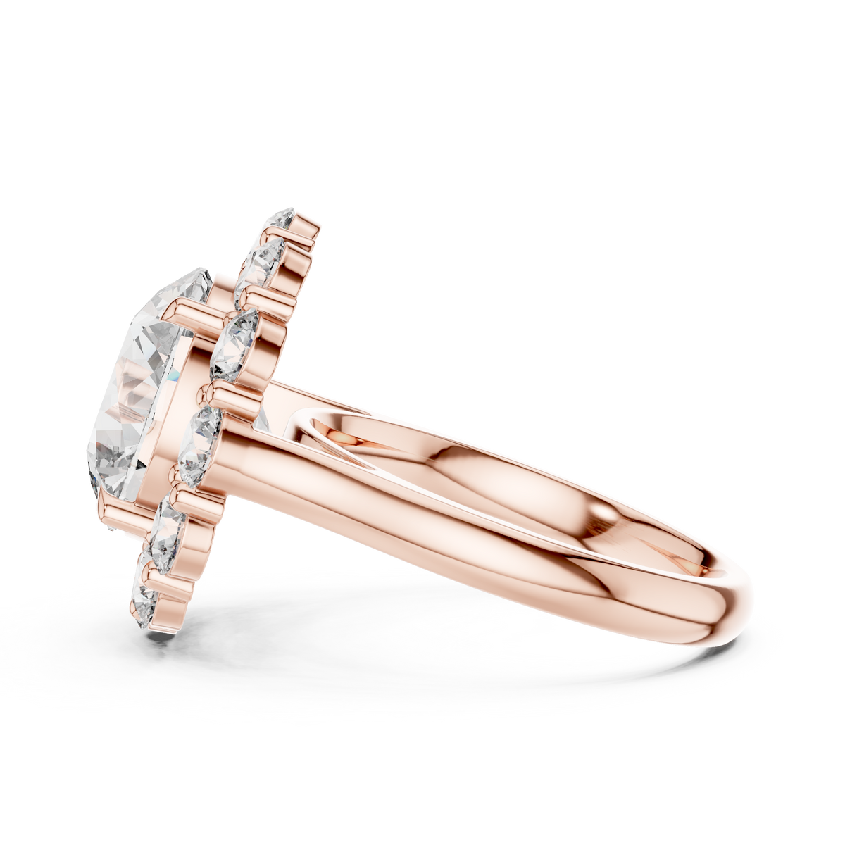 round-14k rose gold|round-18k rose gold