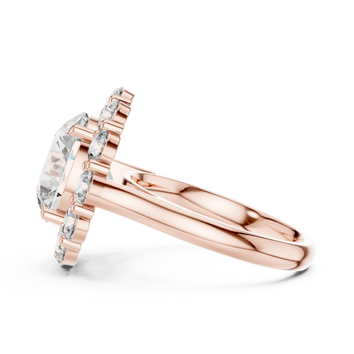 Load image 1 in gallery view. round-14k rose gold|round-18k rose gold