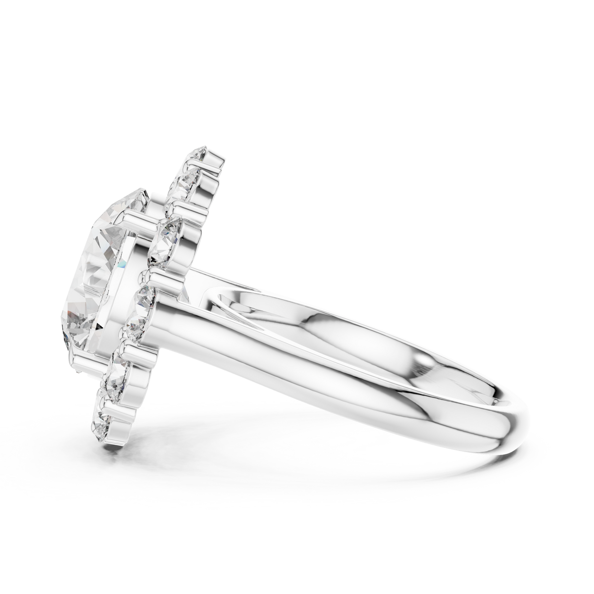 round-14k white gold|round-18k white gold|round-platinum