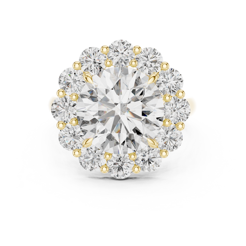 Load image 1 in gallery view. round-14k yellow gold|round-18k yellow gold