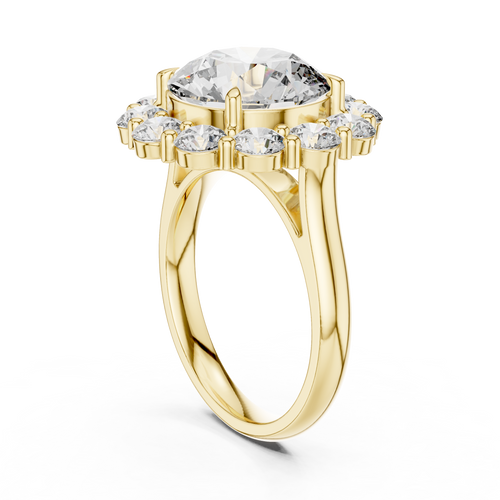 Load image 1 in gallery view. round-14k yellow gold|round-18k yellow gold