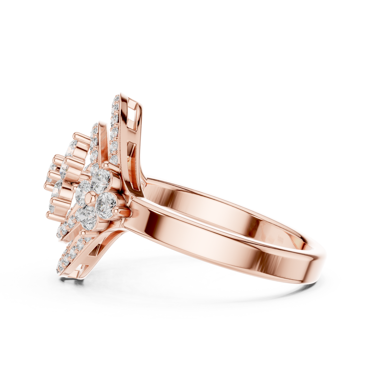 round-14k rose gold|round-18k rose gold