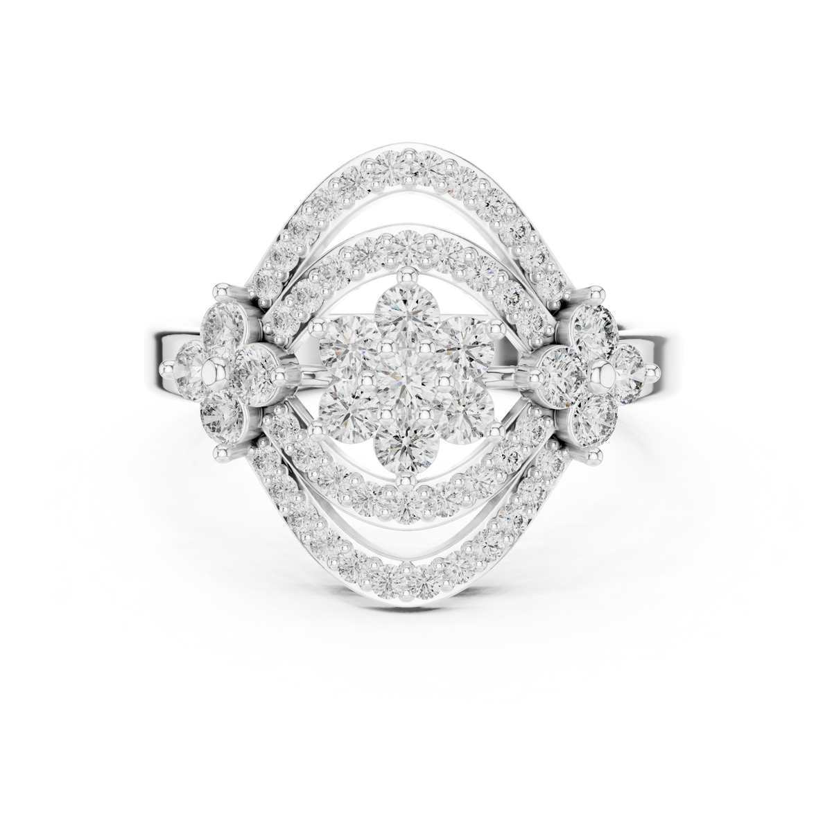 round-14k white gold|round-18k white gold|round-platinum