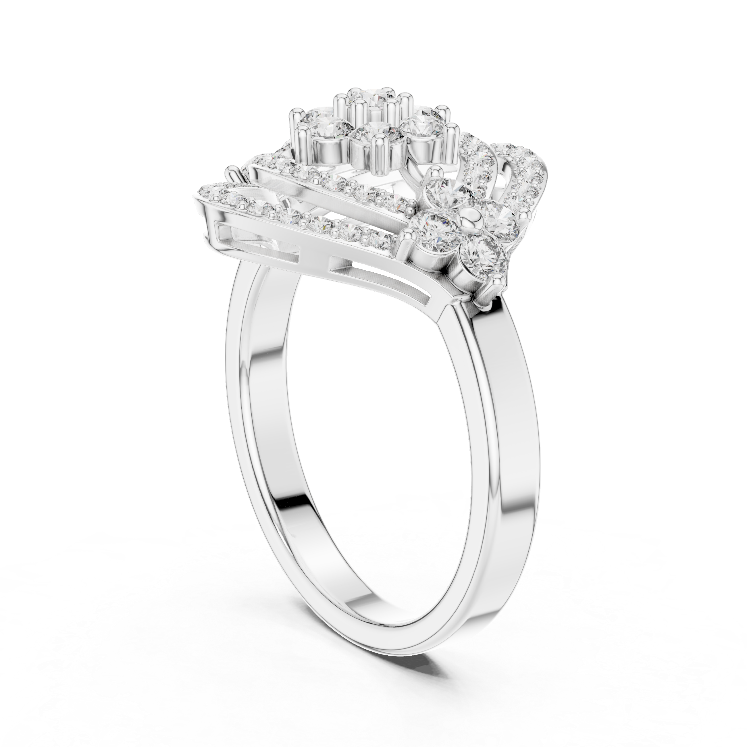 round-14k white gold|round-18k white gold|round-platinum