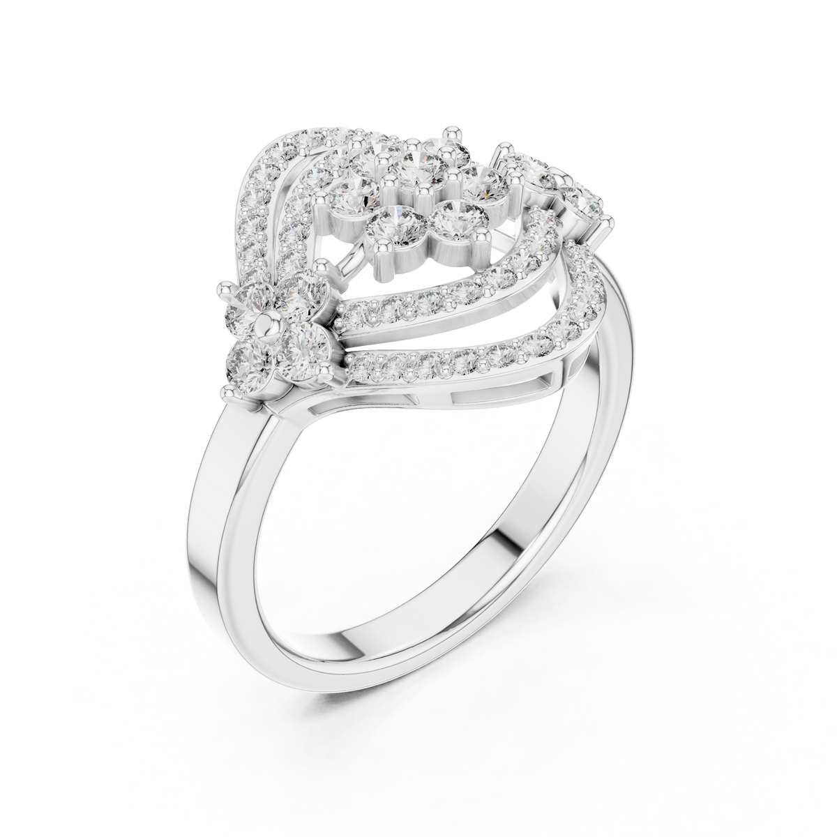 round-14k white gold|round-18k white gold|round-platinum