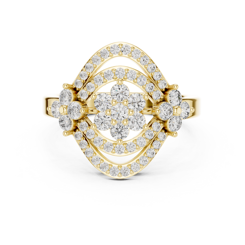 Load image 1 in gallery view. round-14k yellow gold|round-18k yellow gold