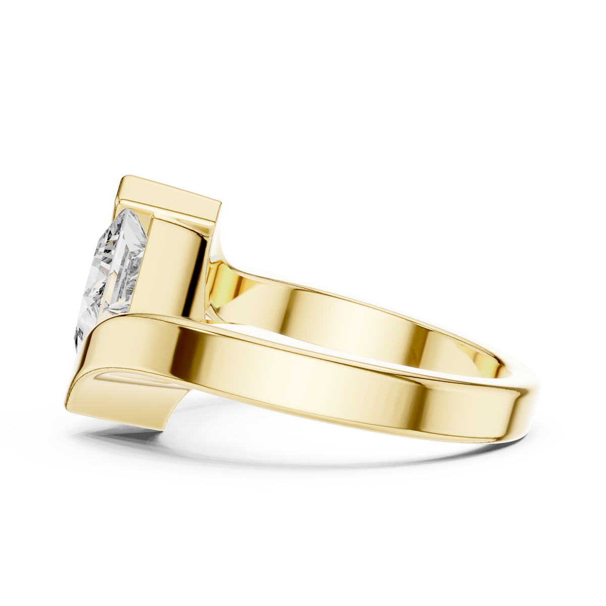 princess-14k yellow gold|princess-18k yellow gold