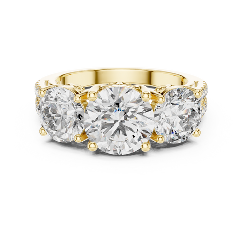 Load image 1 in gallery view. round-14k yellow gold|round-18k yellow gold