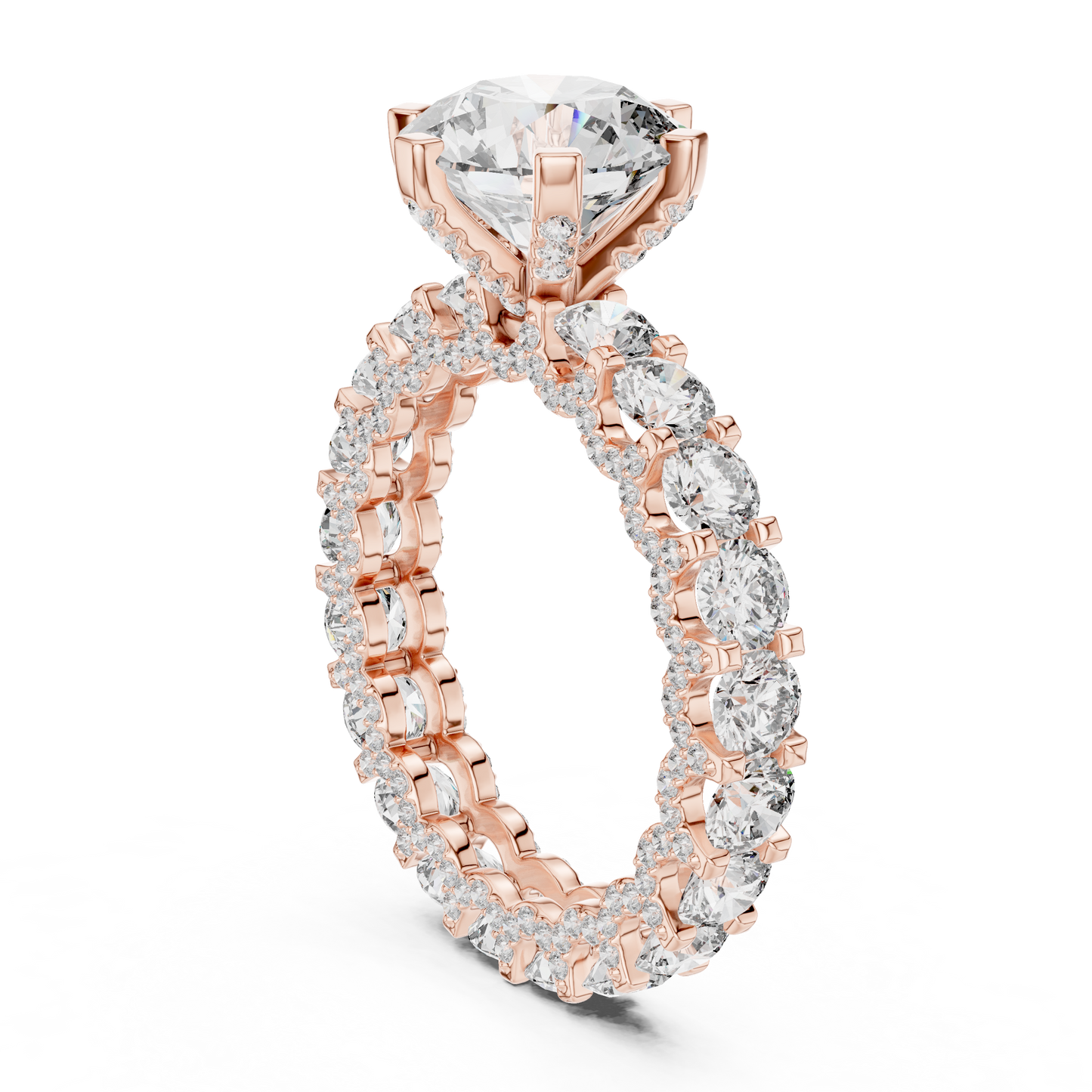 round-14k rose gold|round-18k rose gold