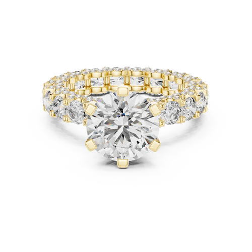Load image 1 in gallery view. round-14k yellow gold|round-18k yellow gold