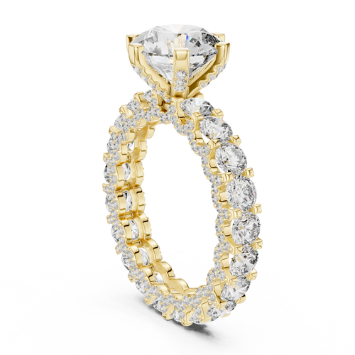 Load image 1 in gallery view. round-14k yellow gold|round-18k yellow gold