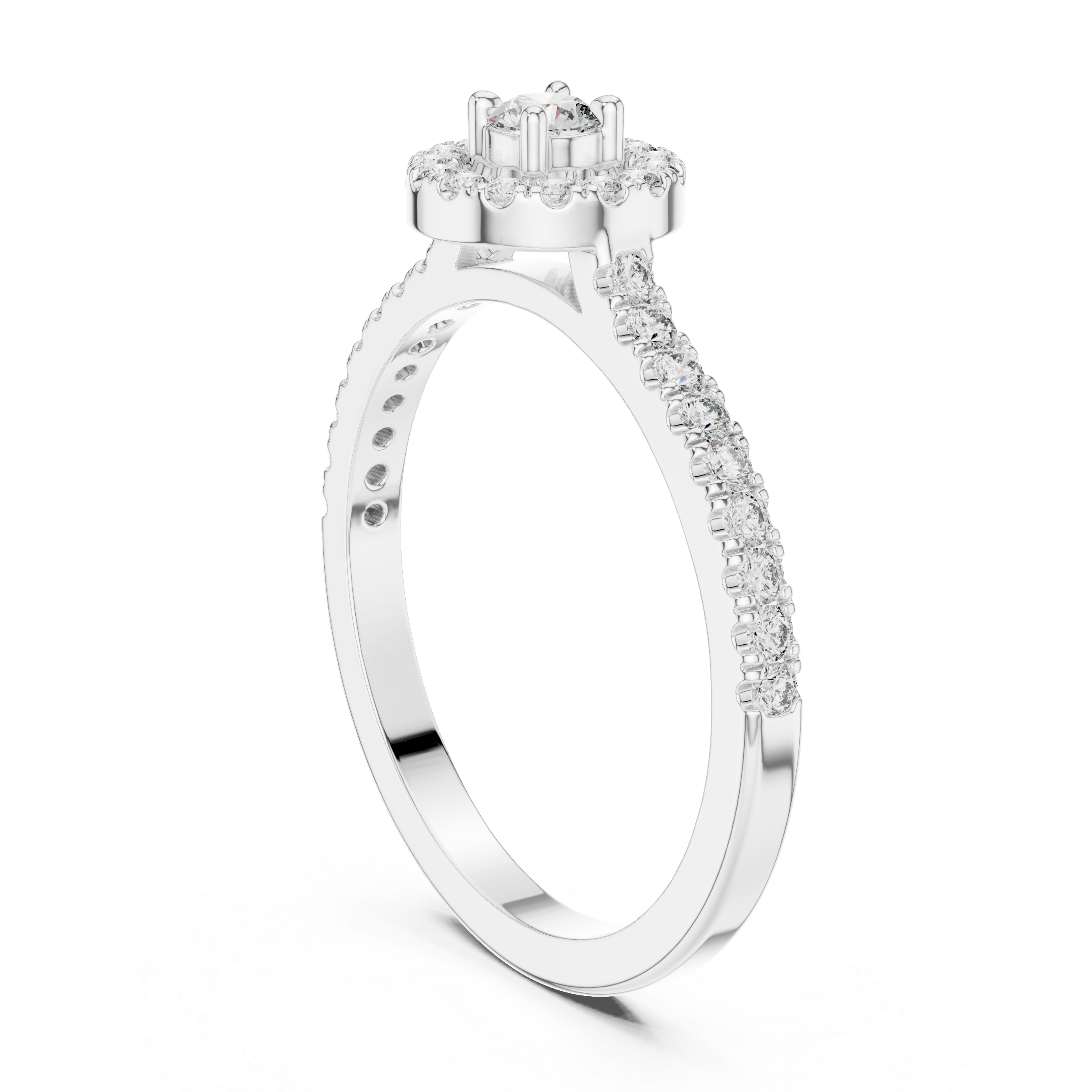 round-14k white gold|round-18k white gold|round-platinum