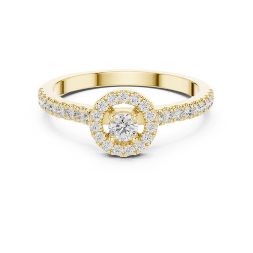 Load image 1 in gallery view. round-14k yellow gold|round-18k yellow gold