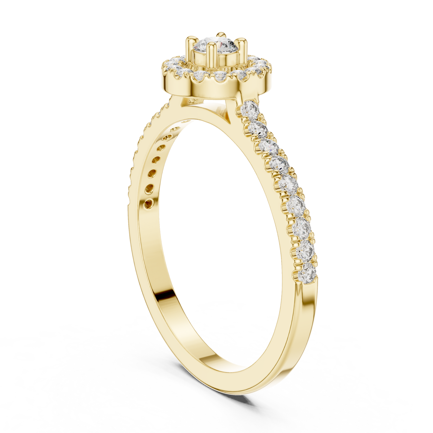 round-14k yellow gold|round-18k yellow gold