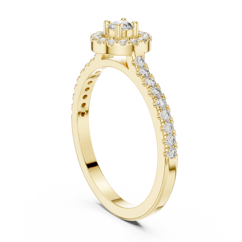 Load image 1 in gallery view. round-14k yellow gold|round-18k yellow gold