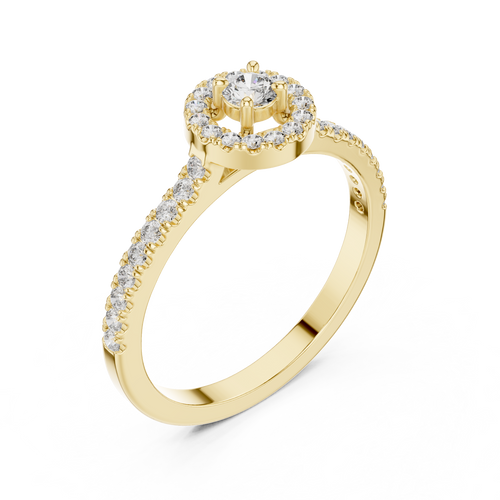 Load image 1 in gallery view. round-14k yellow gold|round-18k yellow gold