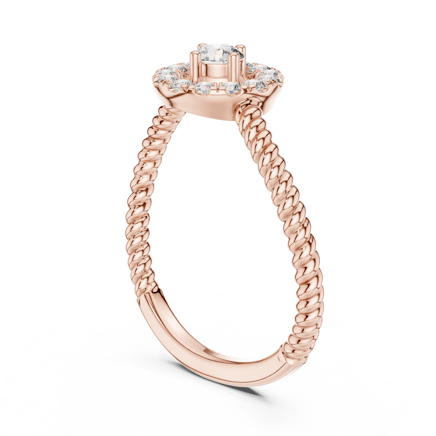 round-14k rose gold|round-18k rose gold