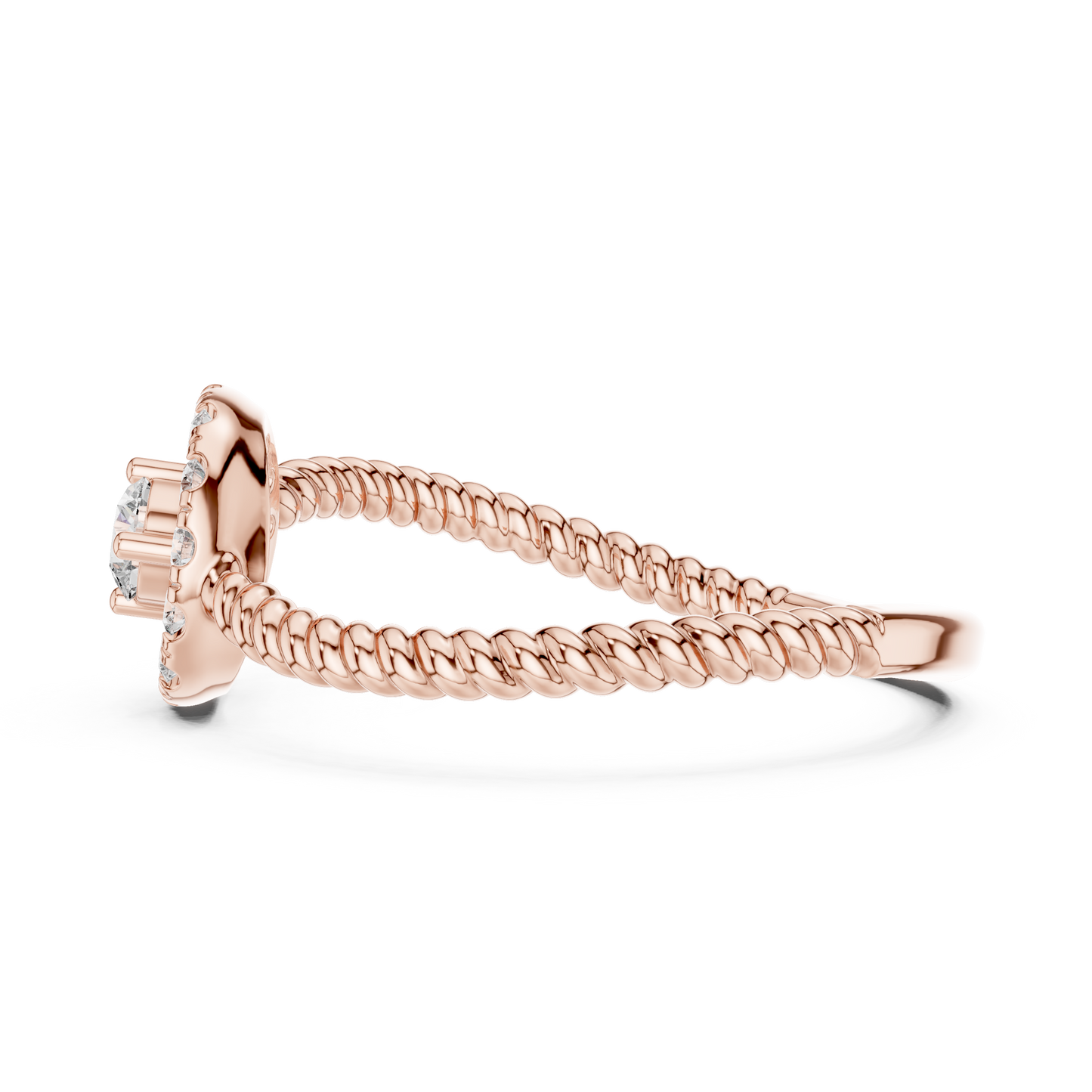 round-14k rose gold|round-18k rose gold