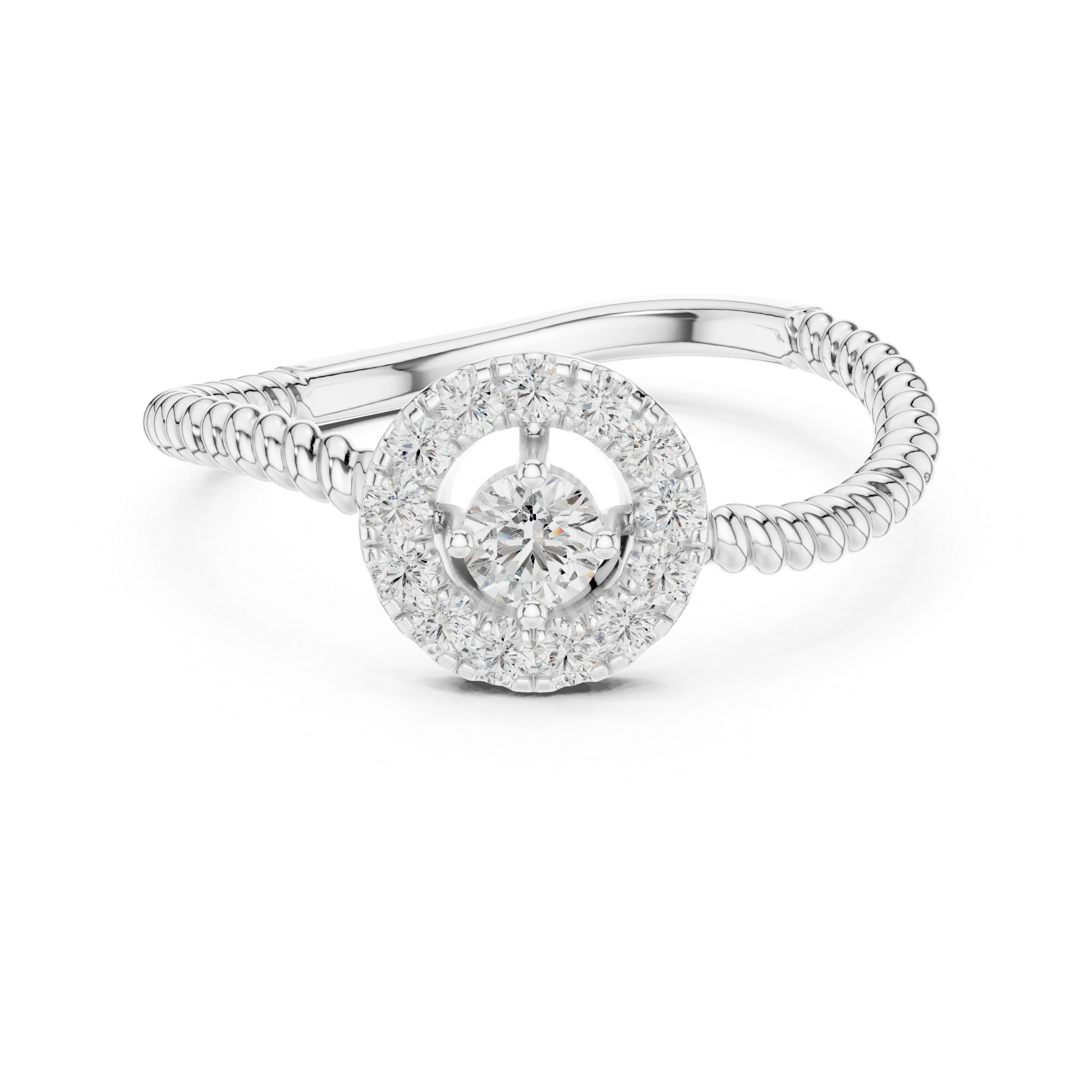round-14k white gold|round-18k white gold|round-platinum
