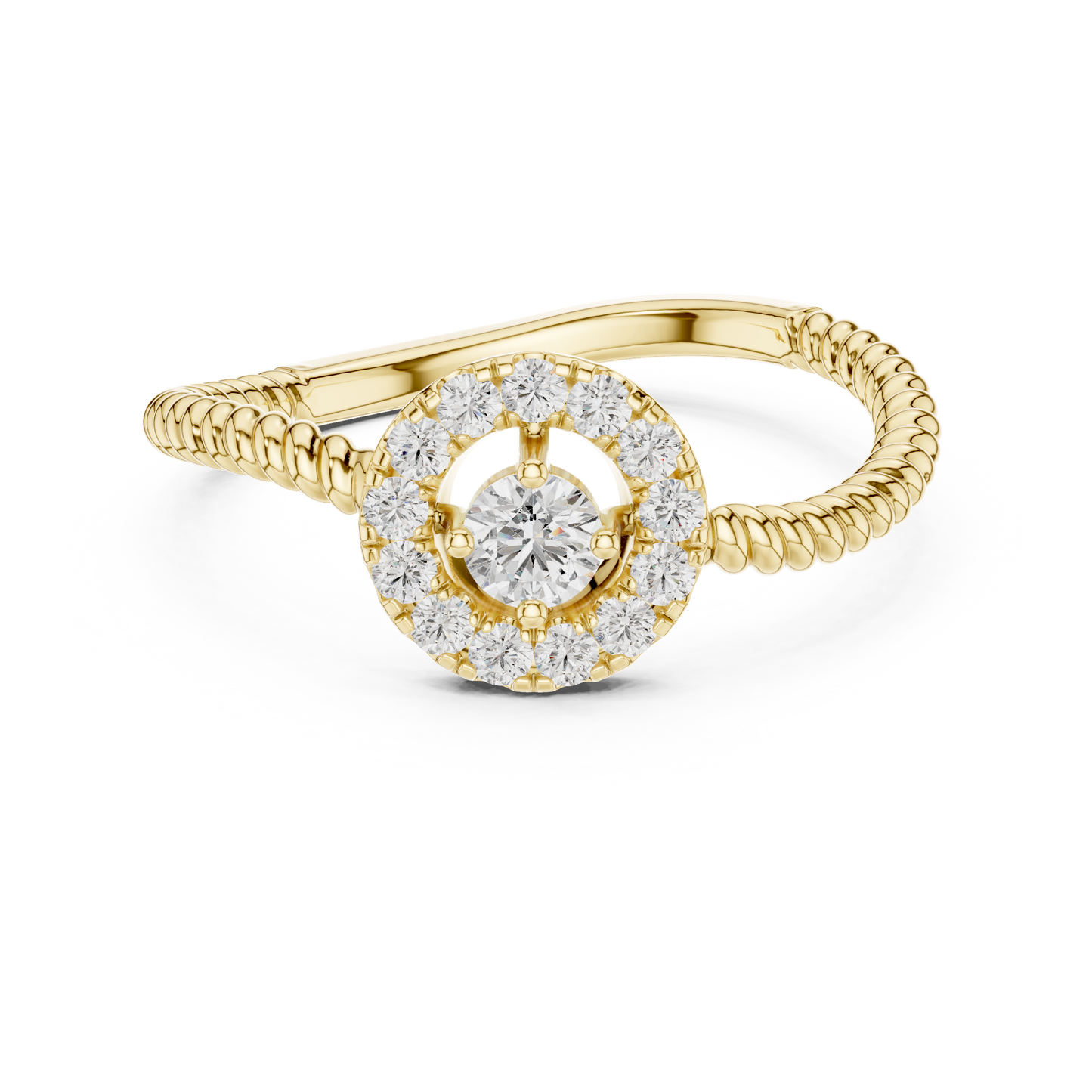 round-14k yellow gold|round-18k yellow gold