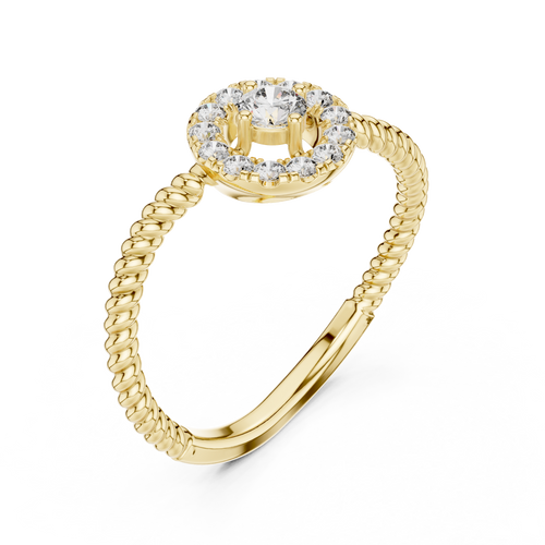 Load image 1 in gallery view. round-14k yellow gold|round-18k yellow gold