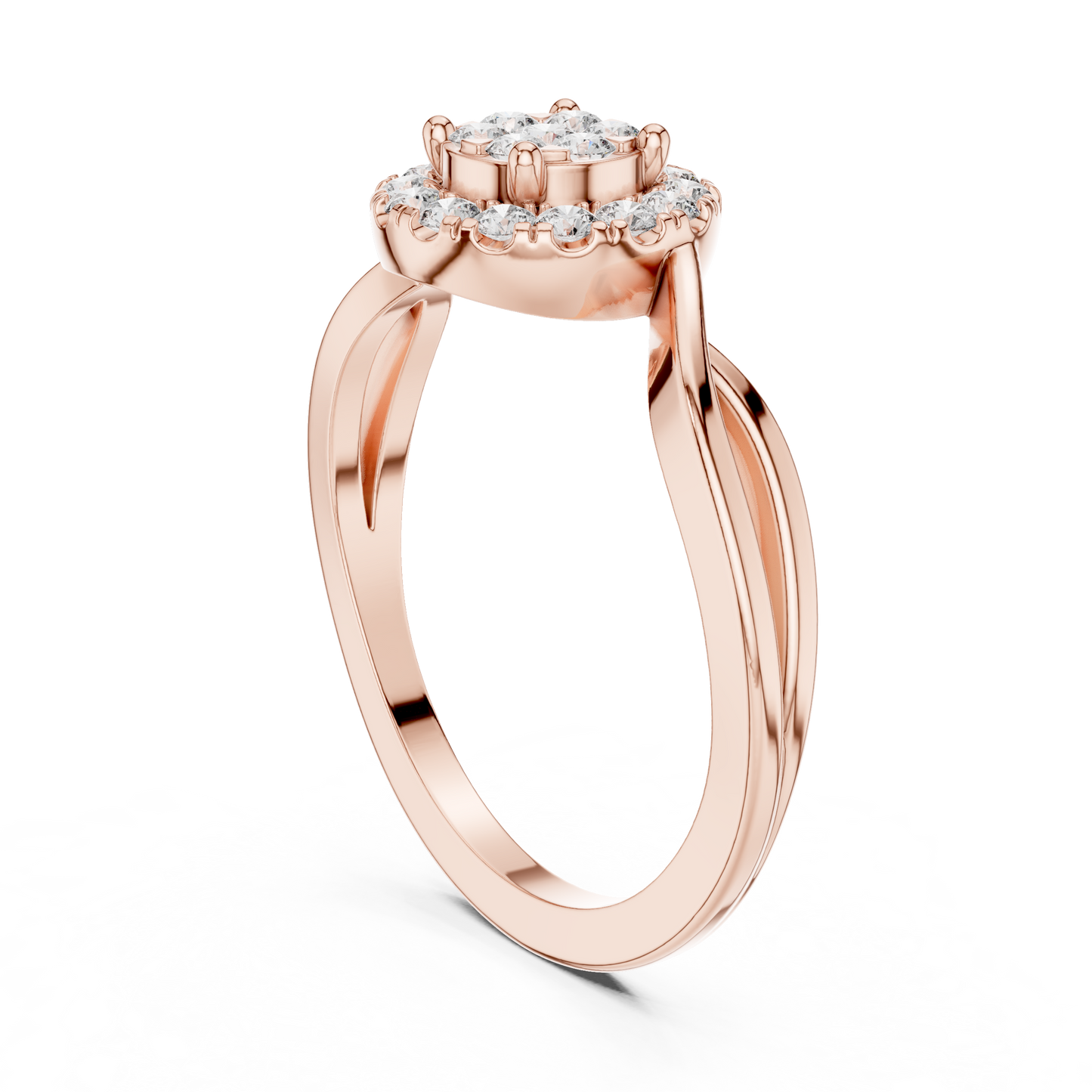 round-14k rose gold|round-18k rose gold