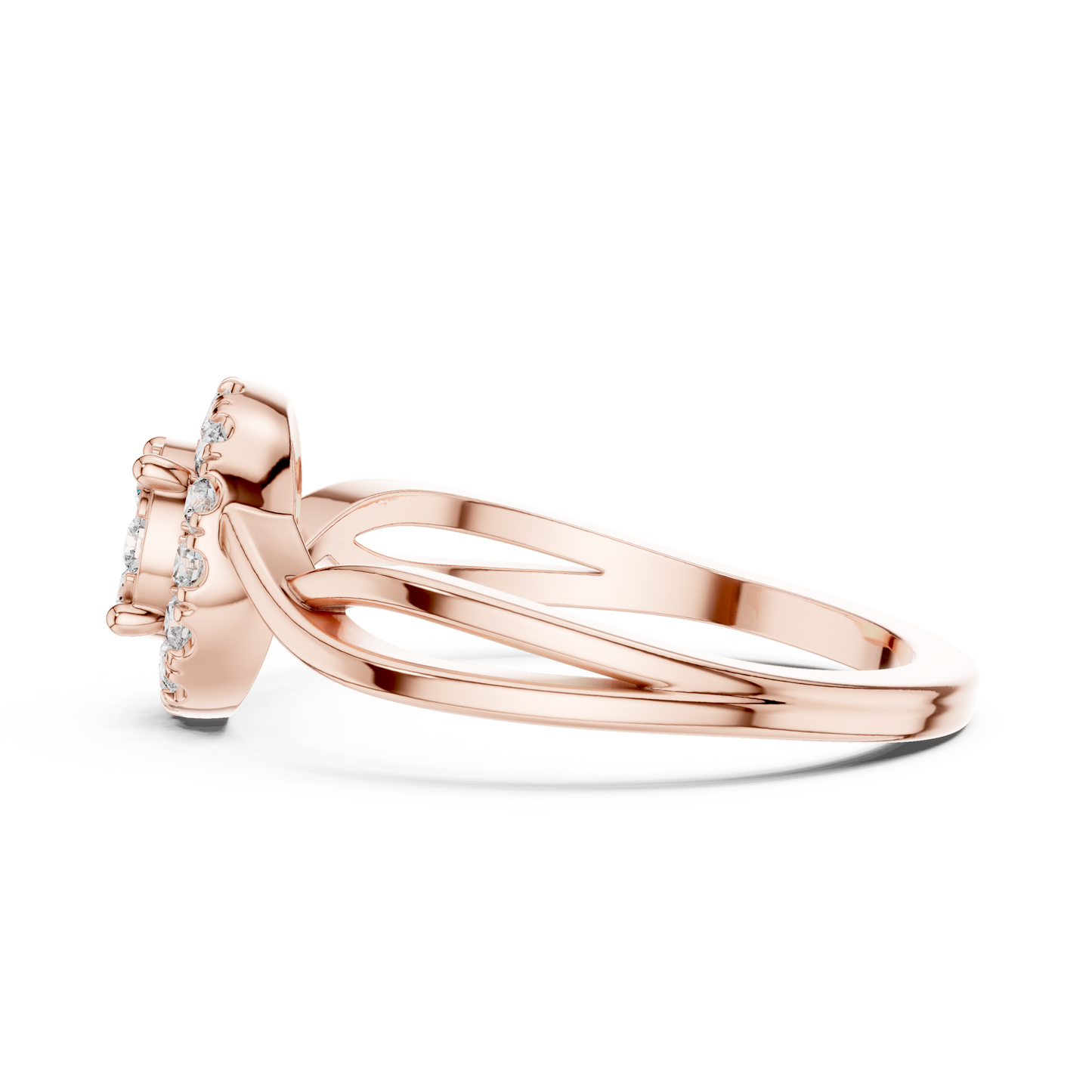 round-14k rose gold|round-18k rose gold