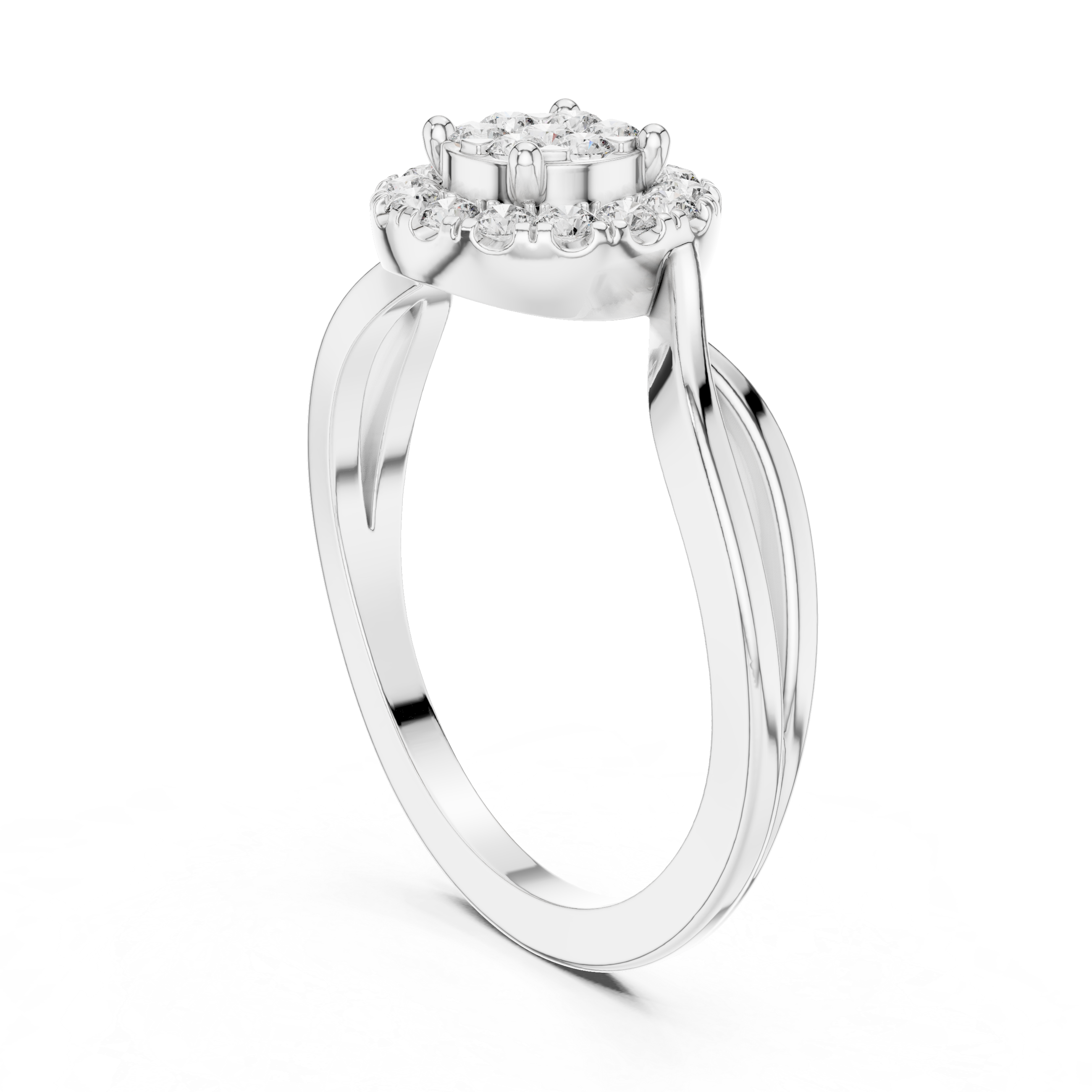 round-14k white gold|round-18k white gold|round-platinum