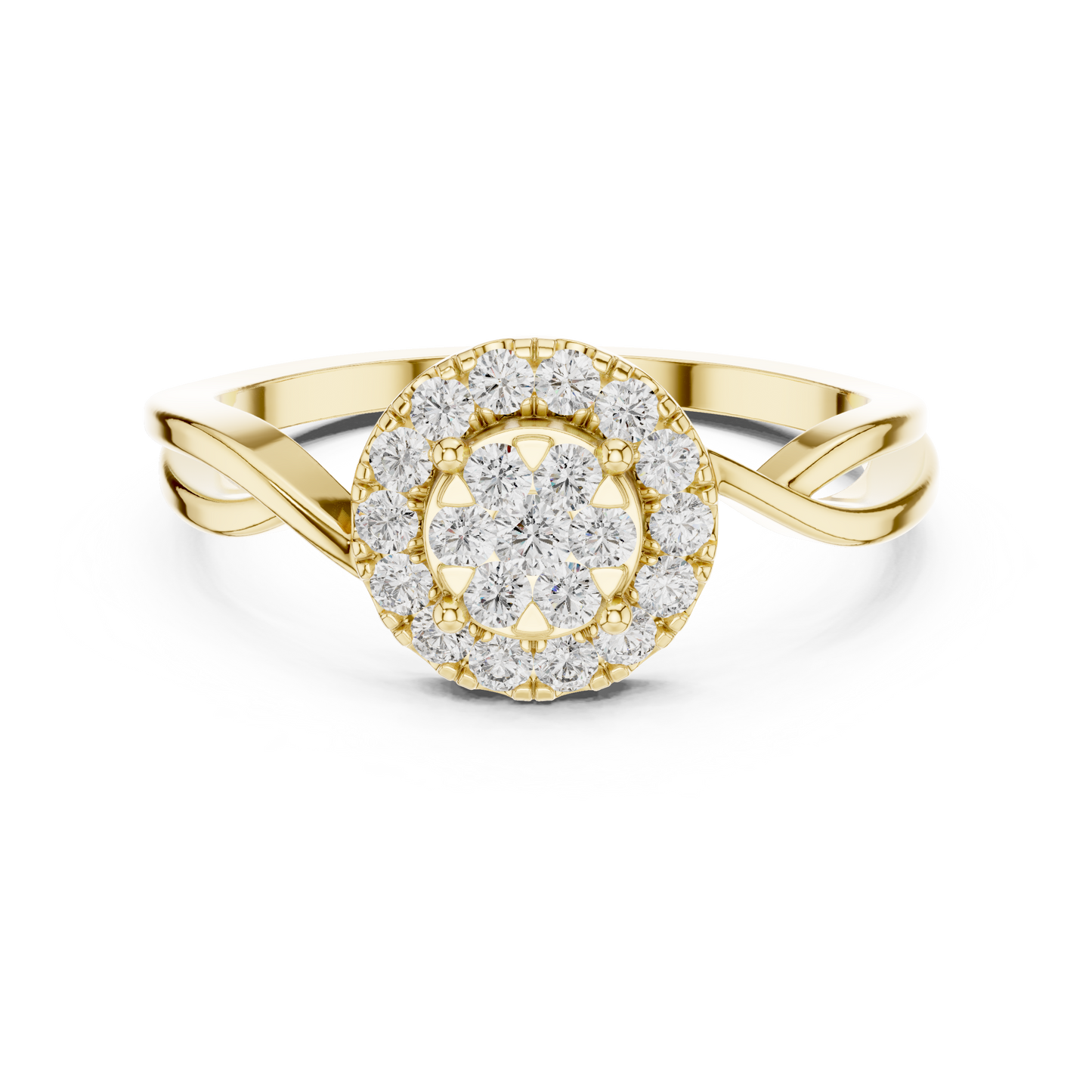 round-14k yellow gold|round-18k yellow gold
