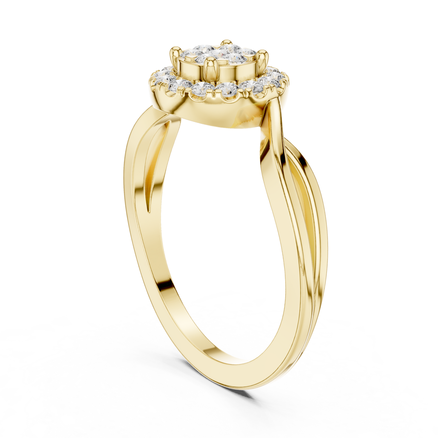 round-14k yellow gold|round-18k yellow gold