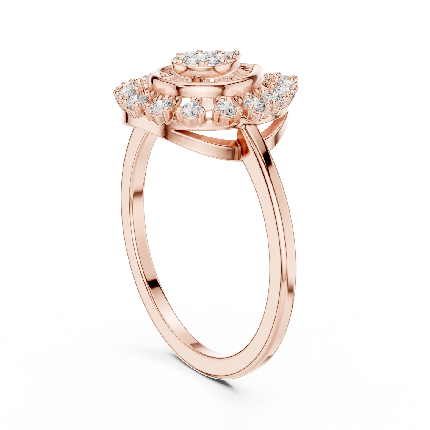 round-14k rose gold|round-18k rose gold