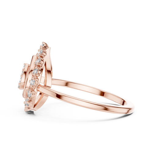 Load image 1 in gallery view. round-14k rose gold|round-18k rose gold