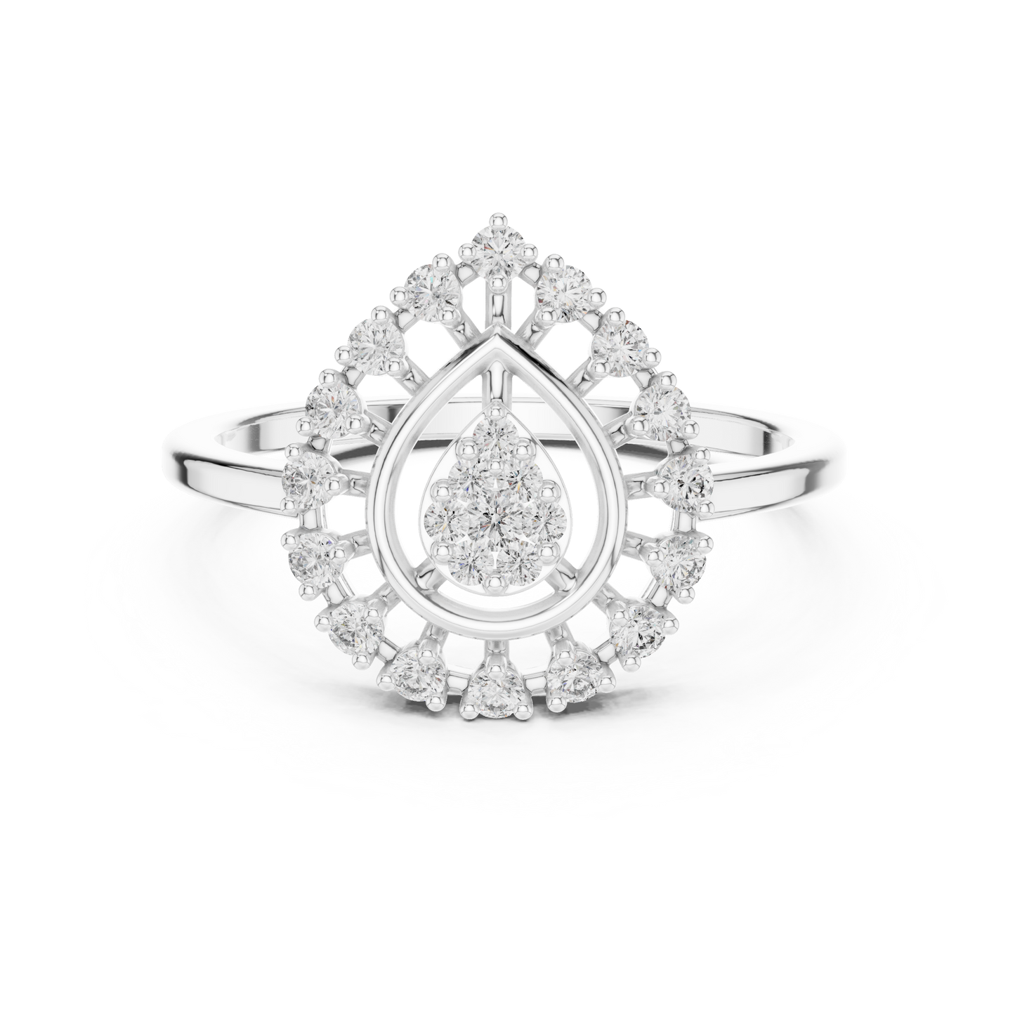 round-14k white gold|round-18k white gold|round-platinum