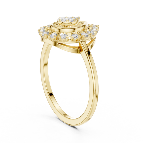 Load image 1 in gallery view. round-14k yellow gold|round-18k yellow gold
