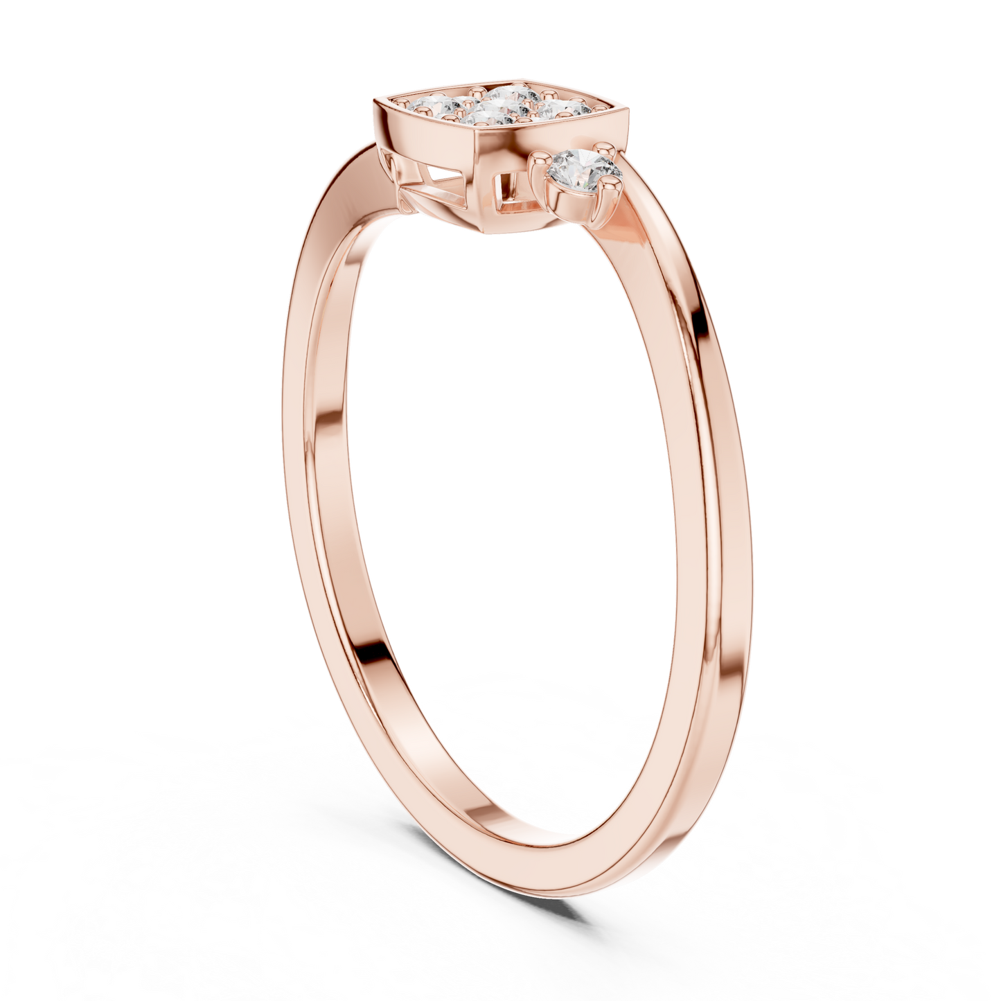 round-14k rose gold|round-18k rose gold