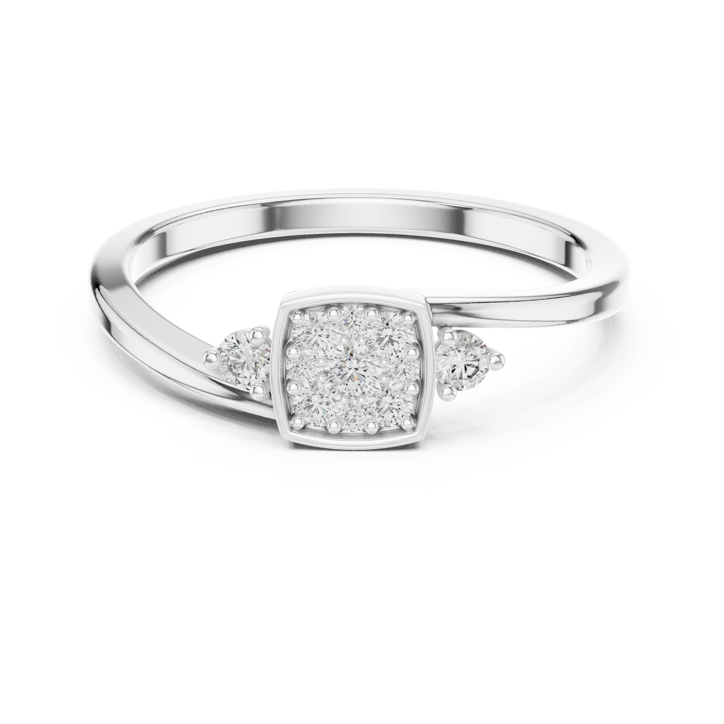 round-14k white gold|round-18k white gold|round-platinum