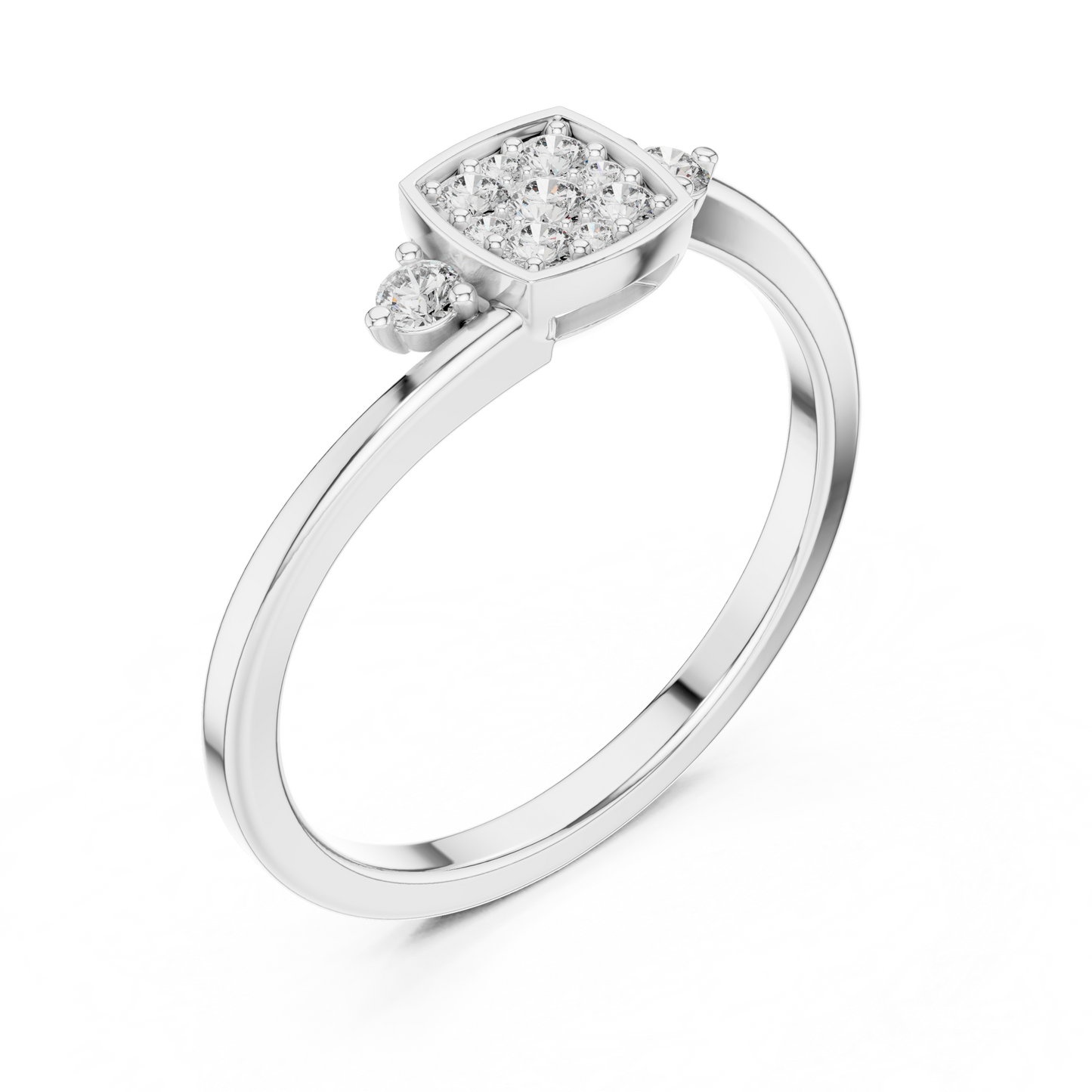 round-14k white gold|round-18k white gold|round-platinum