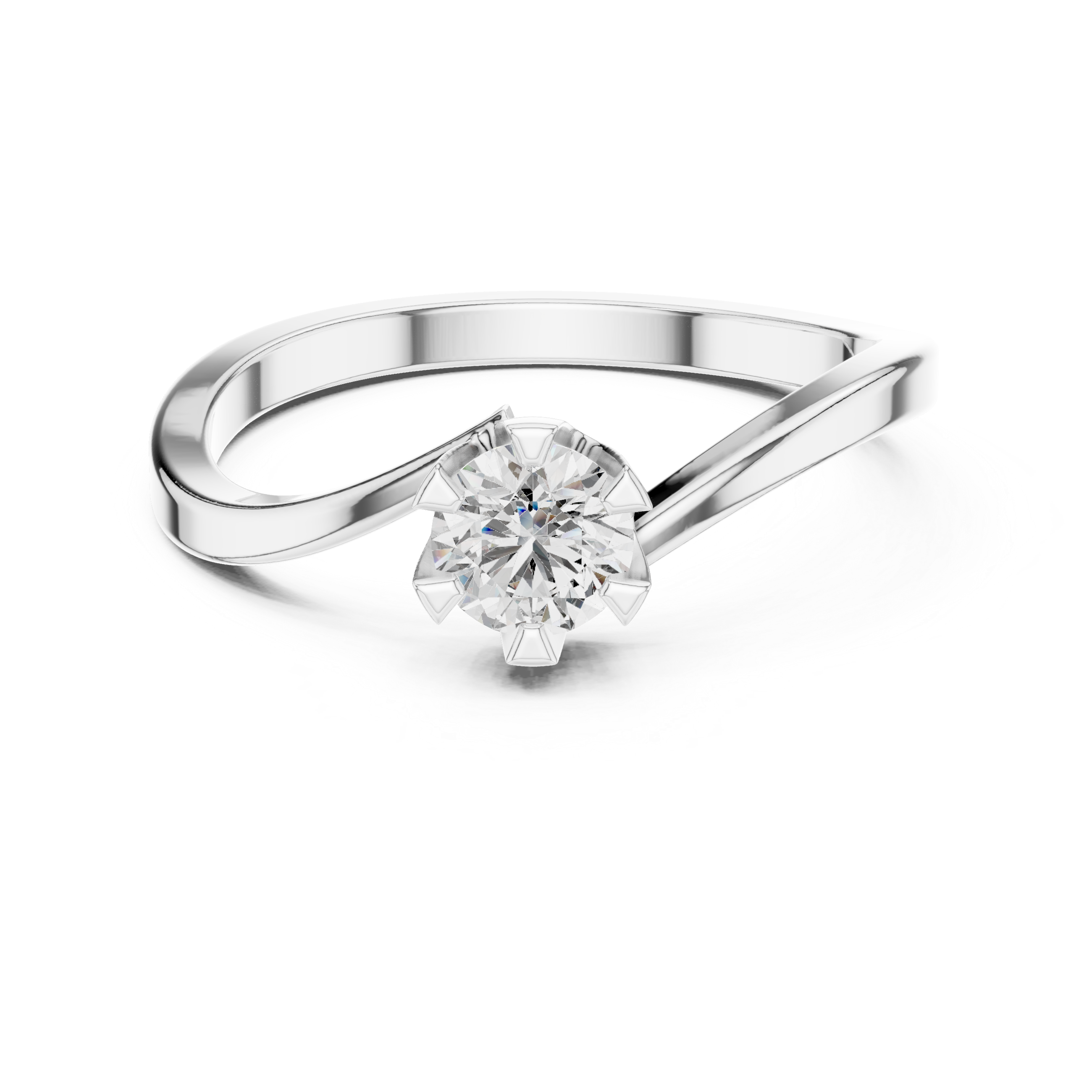 round-14k white gold|round-18k white gold|round-platinum