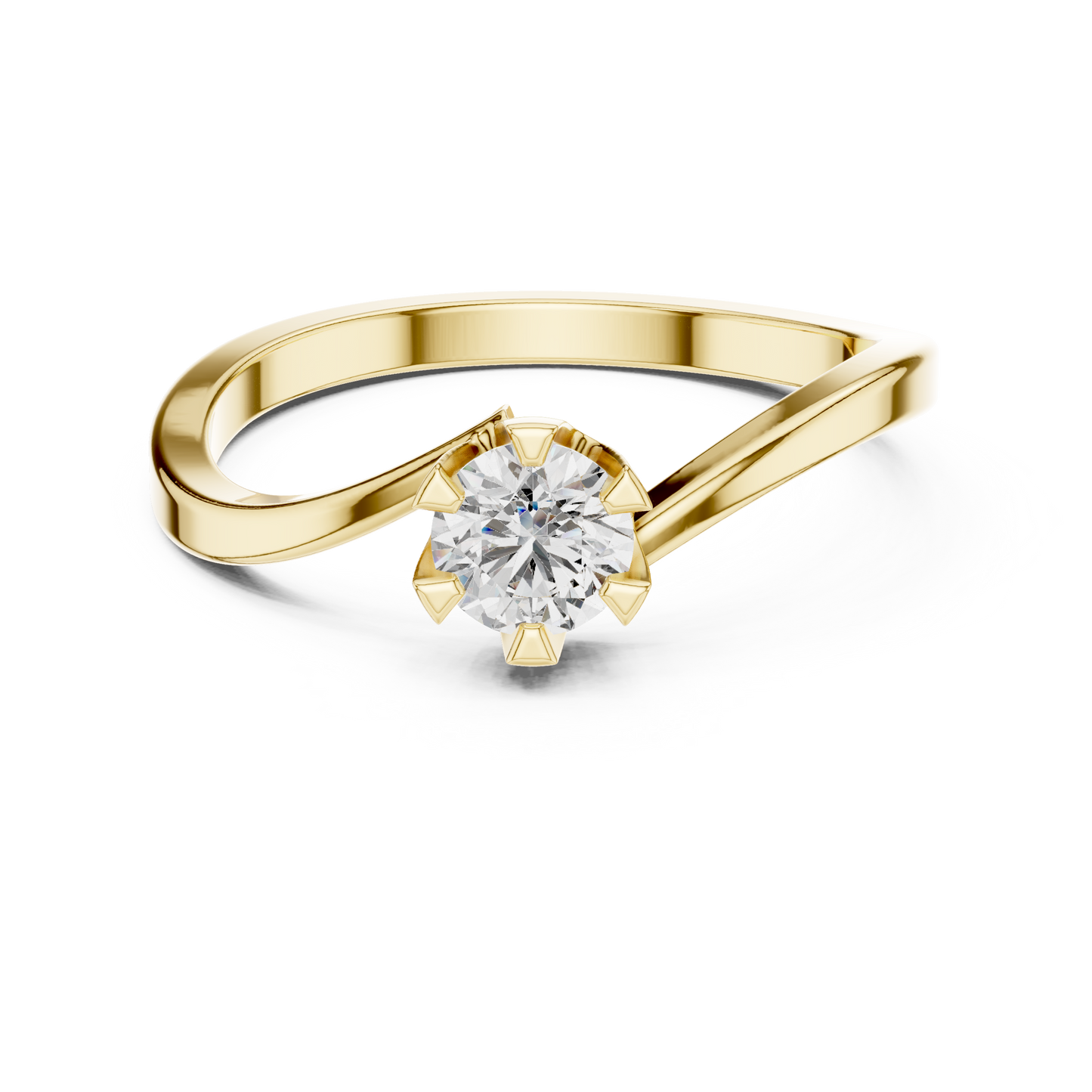 round-14k yellow gold|round-18k yellow gold