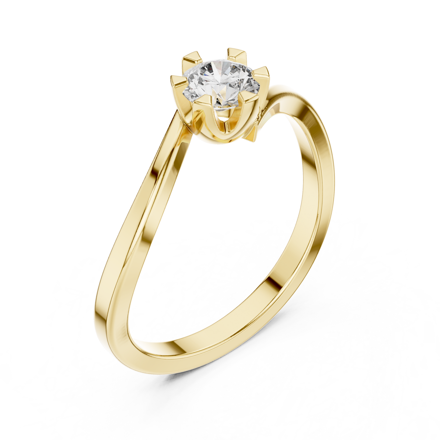 round-14k yellow gold|round-18k yellow gold