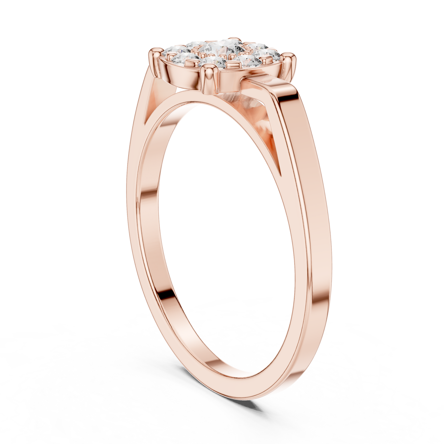 round-14k rose gold|round-18k rose gold