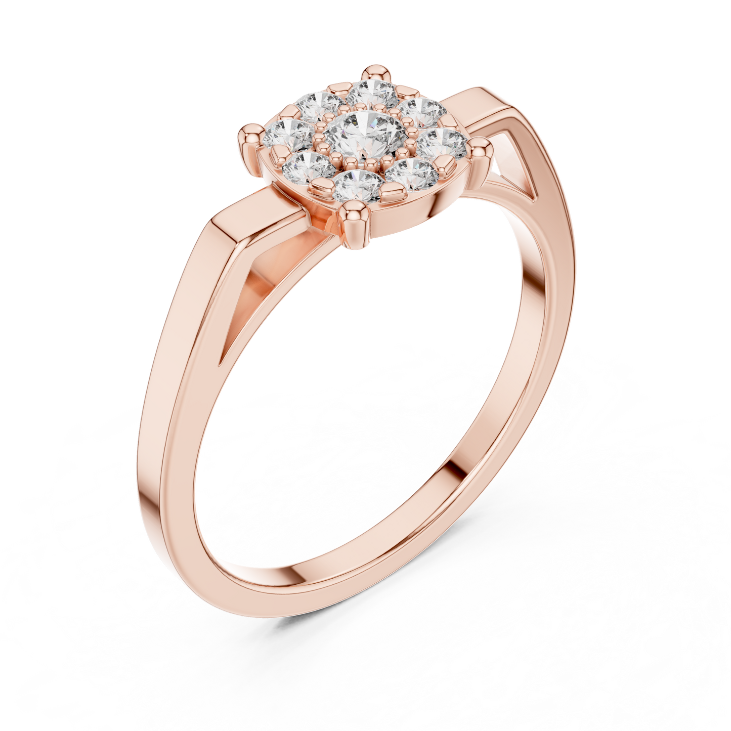 round-14k rose gold|round-18k rose gold