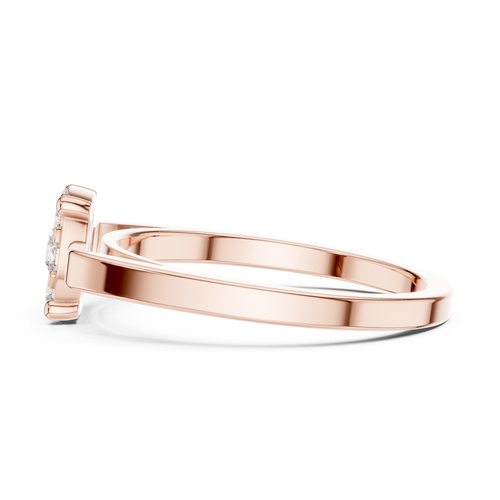 Load image 1 in gallery view. round-14k rose gold|round-18k rose gold