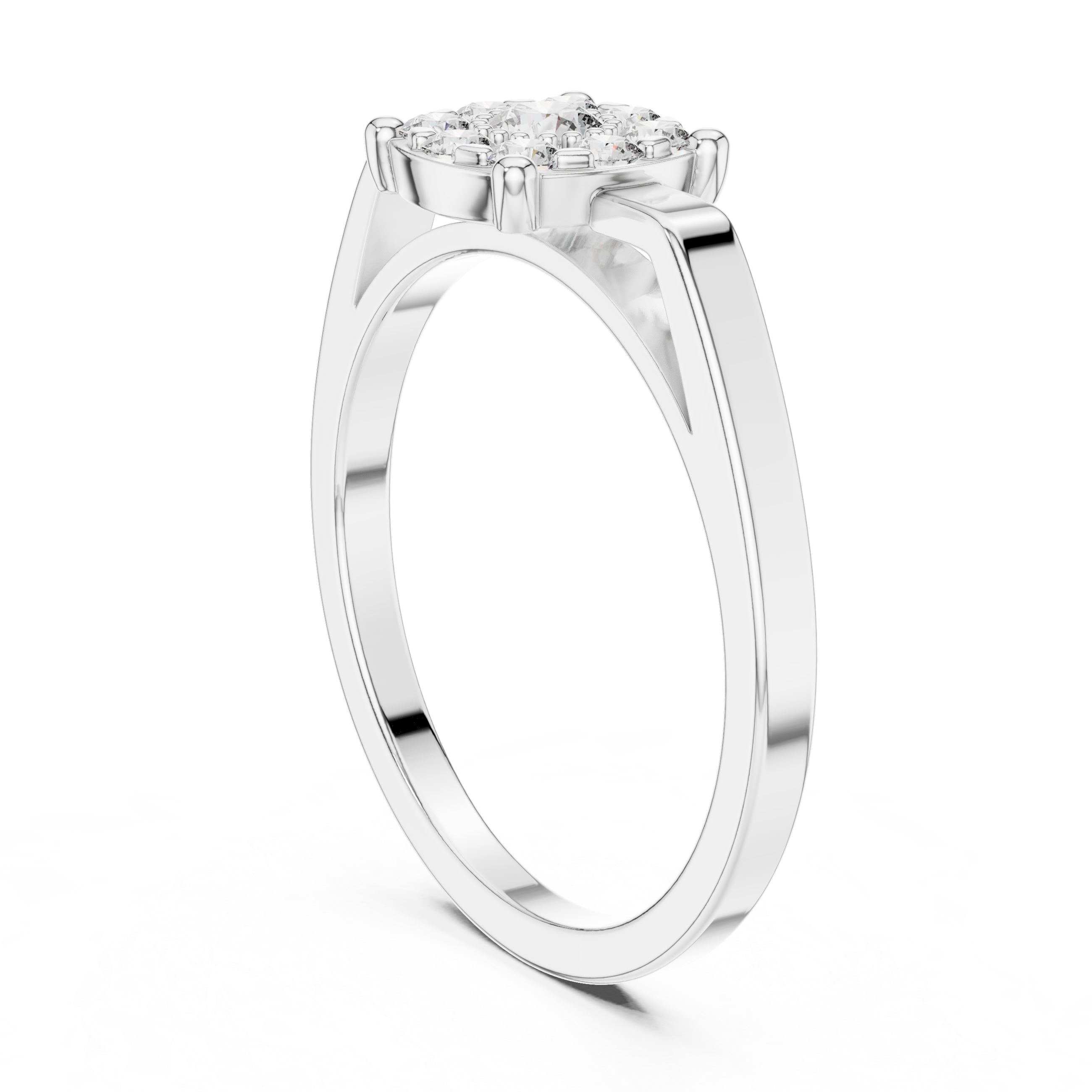 round-14k white gold|round-18k white gold|round-platinum