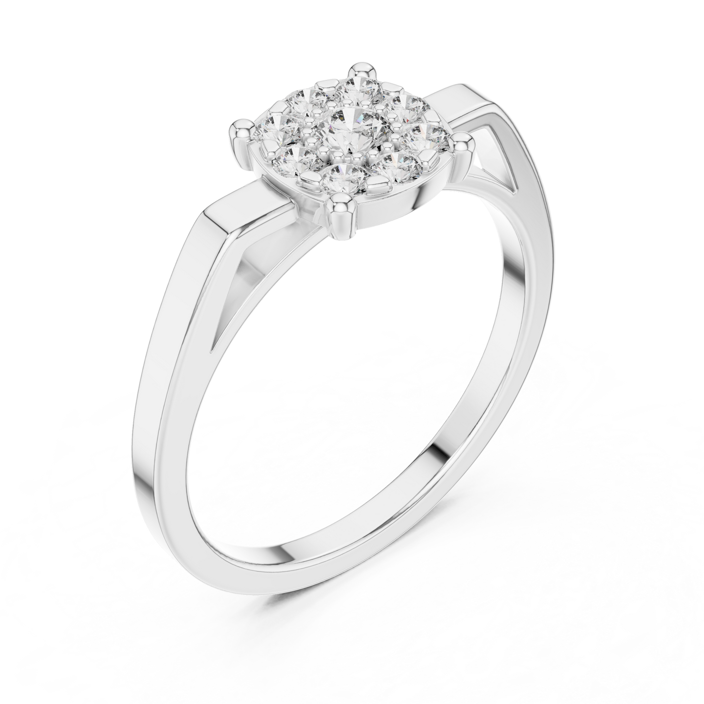 round-14k white gold|round-18k white gold|round-platinum
