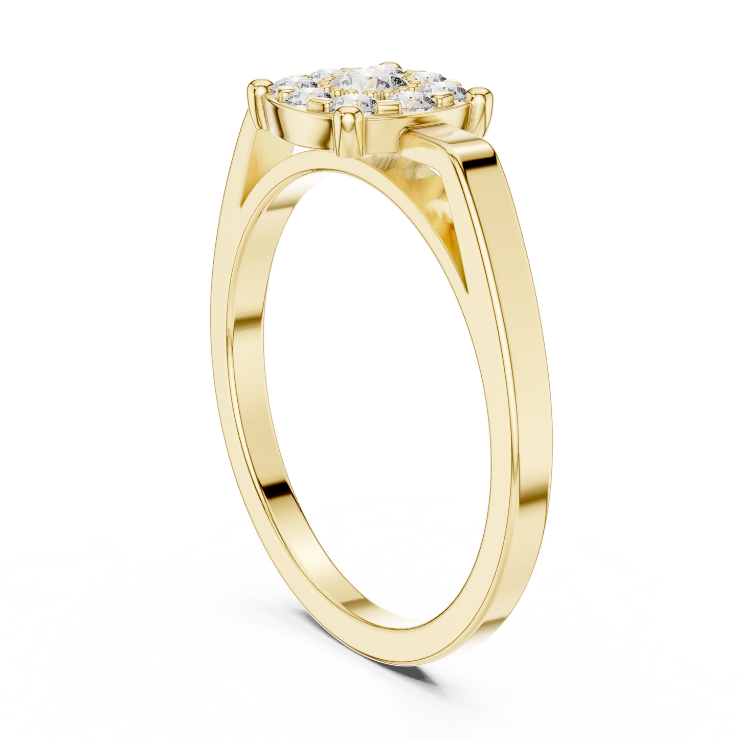 round-14k yellow gold|round-18k yellow gold