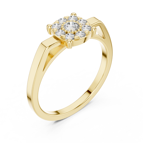 Load image 1 in gallery view. round-14k yellow gold|round-18k yellow gold